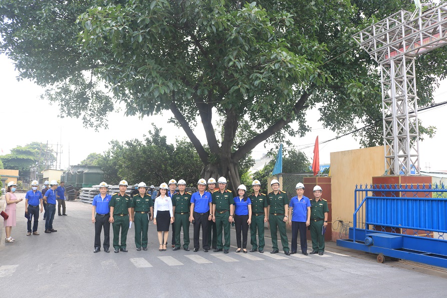 The General Department of Defense Industry surveyed and evaluated supplying ability of defense aluminum in Song Hong aluminum joint stock company