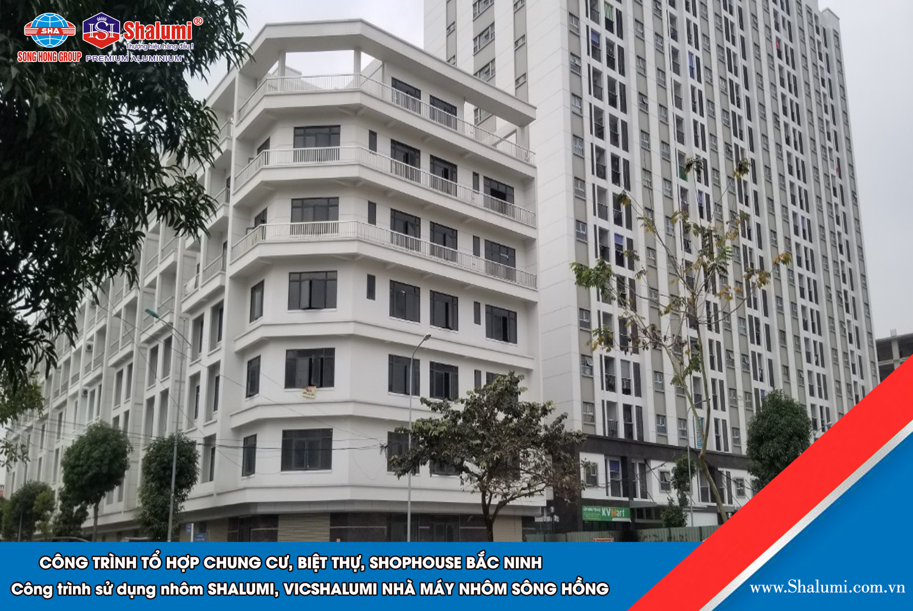 DỰ ÁN TỔ HỢP CHUNG CƯ, BIỆT THỰ SHOPHOUSE BẮC NINH