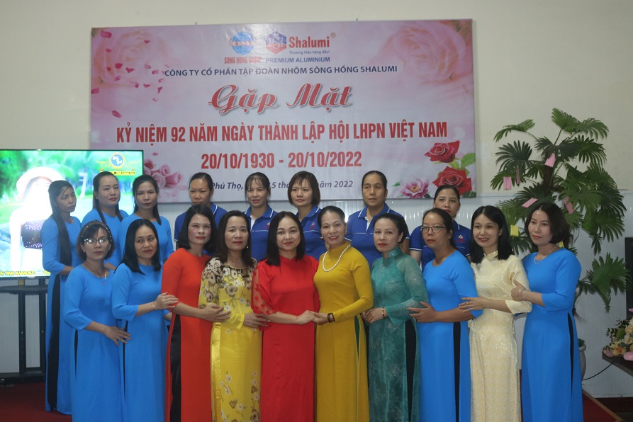 Shalumi Group tổ chức gặp mặt Kỷ niệm 92 năm ngày thành lập Hội LHPN Việt Nam (20/10/1930 – 20/10/2022)