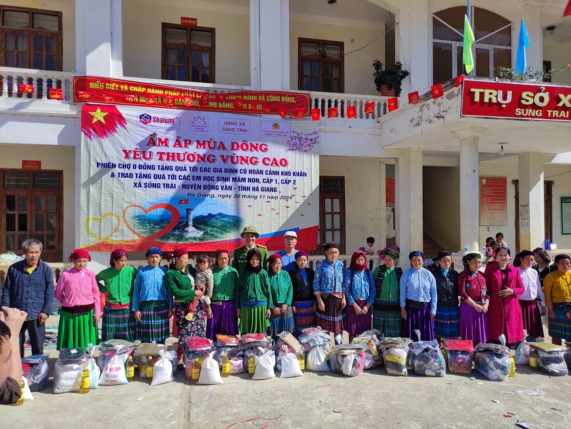 Shalumi Group - Ban Thiện Nguyện Vicshalumi Hành Trình Thiện Nguyện Ấm Áp Mùa Đông Yêu Thương Vùng Cao 