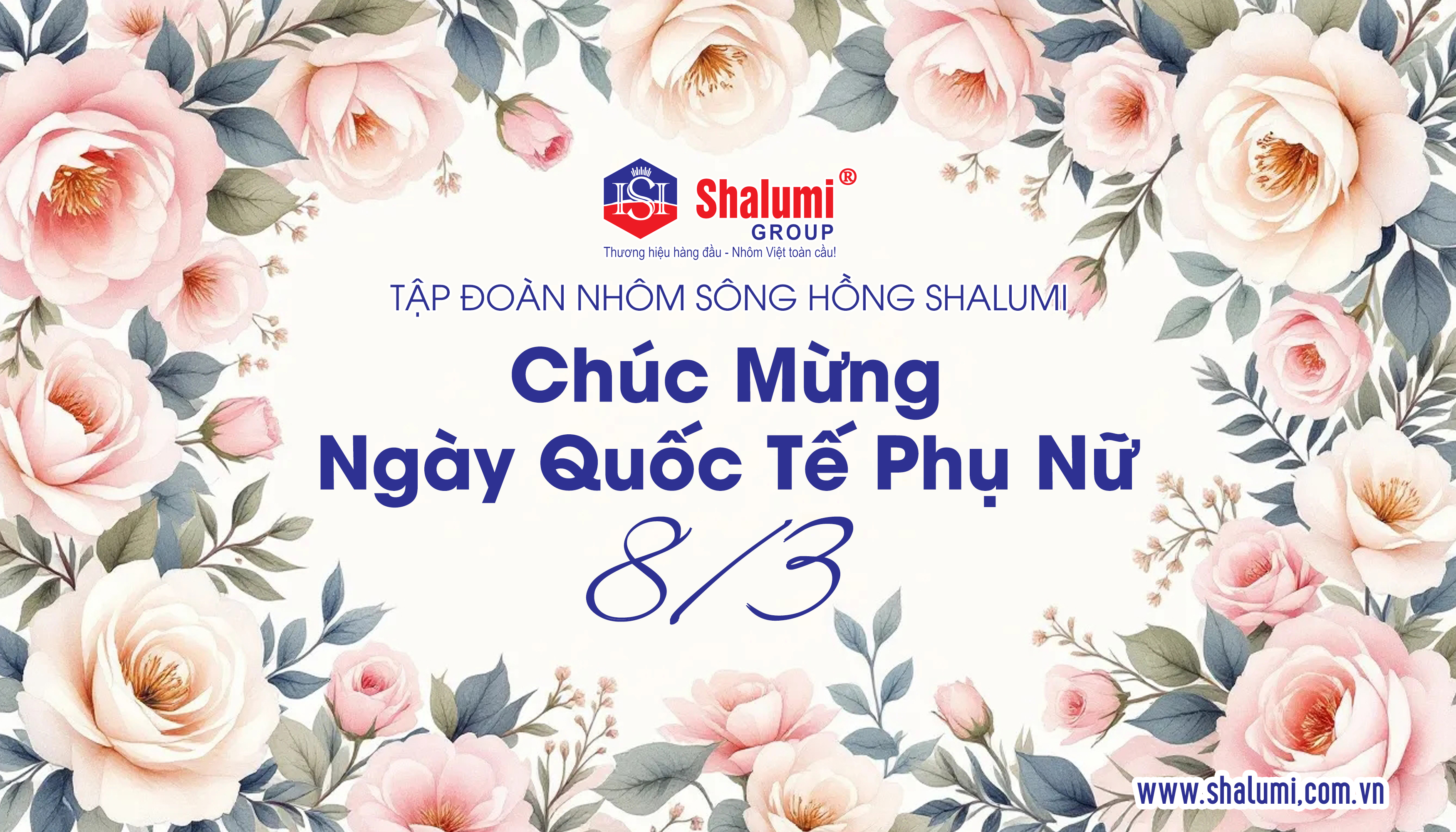 Tập Đoàn Nhôm Sông Hồng Shalumi Chúc Mừng Ngày Quốc Tế Phụ Nữ 8.3